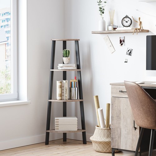 Vasagle tier corner shelf - 4-tier,