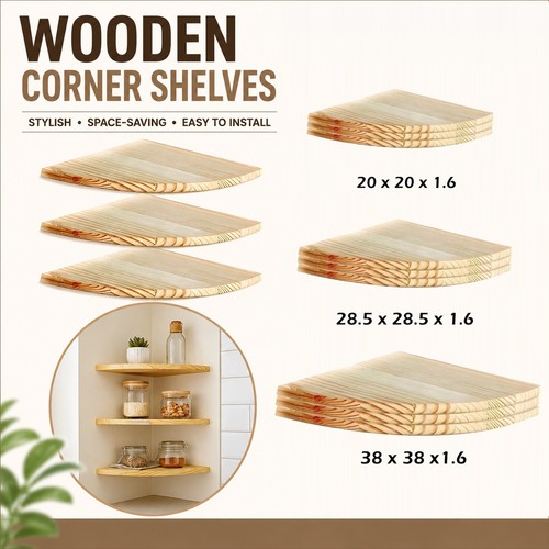 Floating corner shelf - floating,