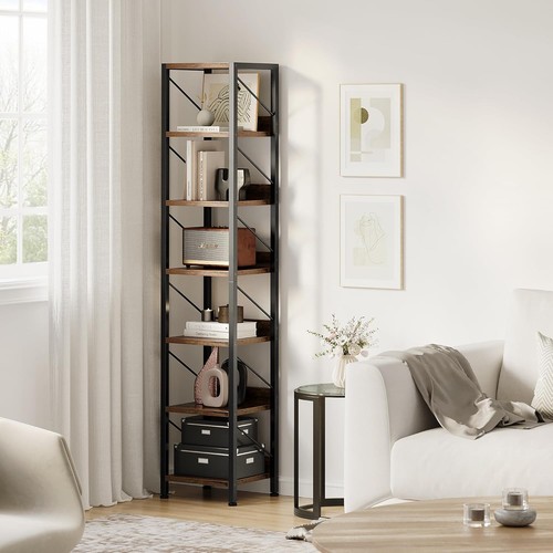 Tier standing book shelves - 6-tier,