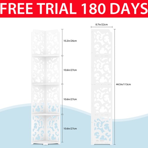 Tier corner shelf stand - shelf,