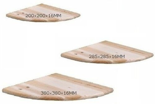 Natural wooden wood corner - wooden,