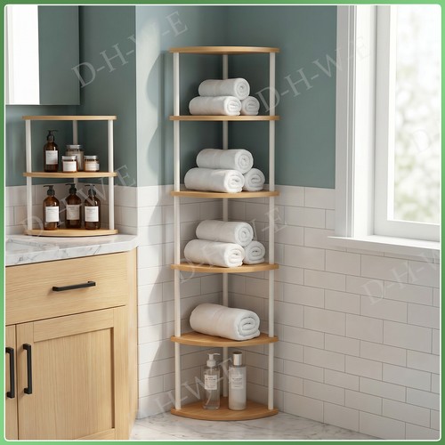 Tier corner shelf bookcase - 3/6,