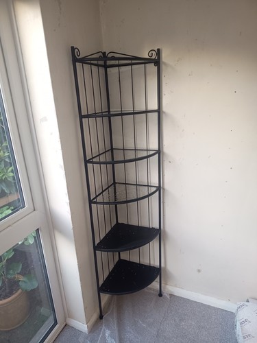 Metal corner shelving - corner, unit