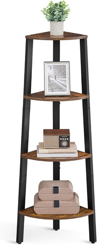 Corner shelf bookcase tier - corner,