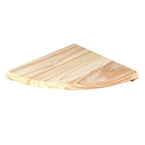 Natural wood wooden corner - natural,