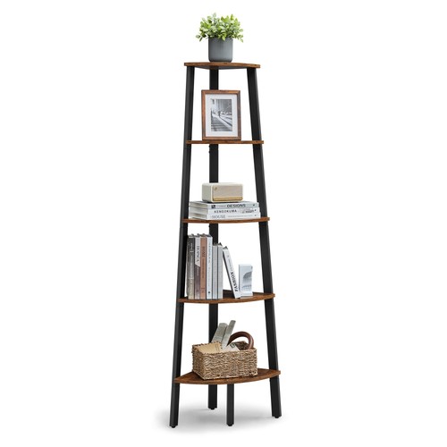 Corner shelf bookcase tier - shelf,
