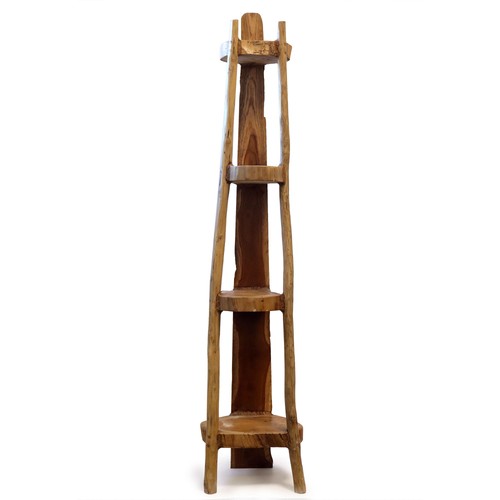 Natural teak corner - natural, 4