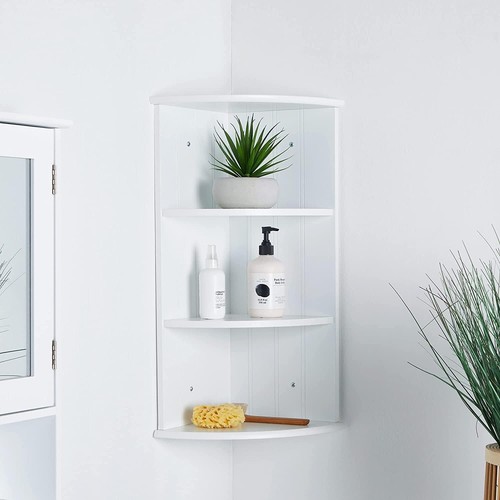 Tier corner shelf wooden - tier,