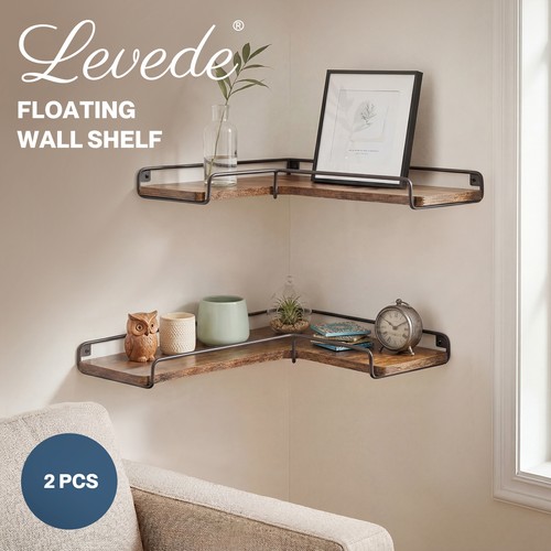 Levede rustic floating shelves - levede,