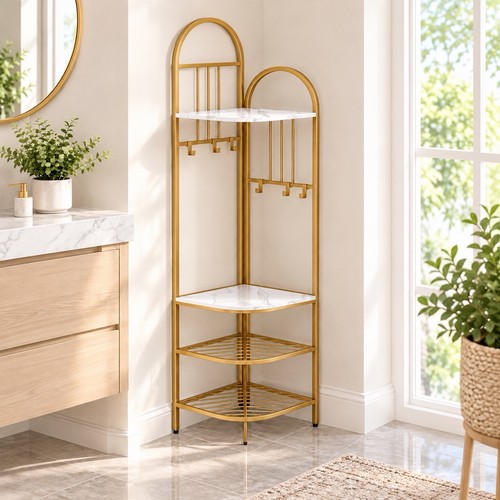 Gold metal corner - metal,