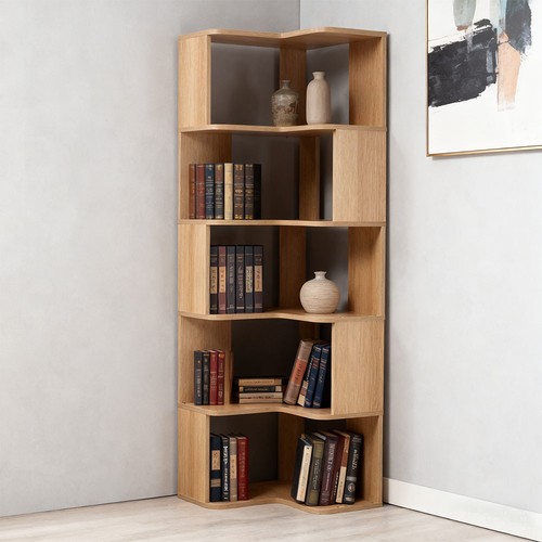 Tier corner bookcase - 5/6, with