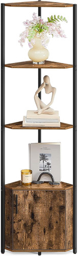 Corner shelf with storage - shelf,