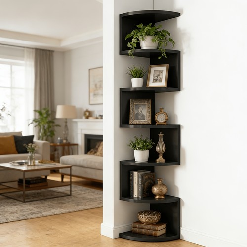 Tier floating corner shelves - 7,