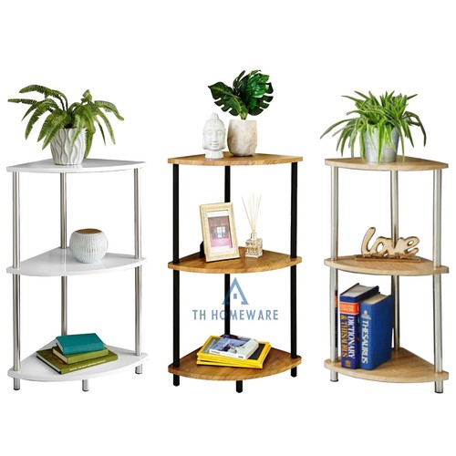 Tier corner shelf beside - corner,